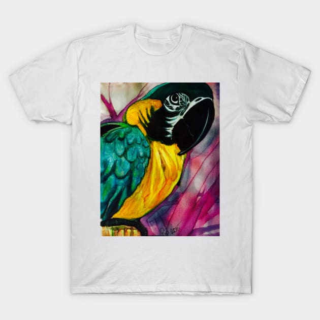 Macaw T-Shirt by Pipsilk